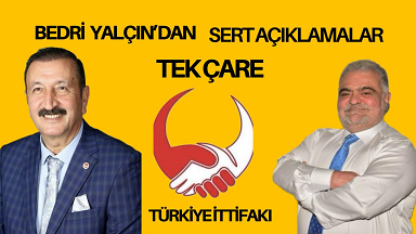 Başkan Bedri Yalçın, Açıklamasında Şu ifadelere Yer Verdi: